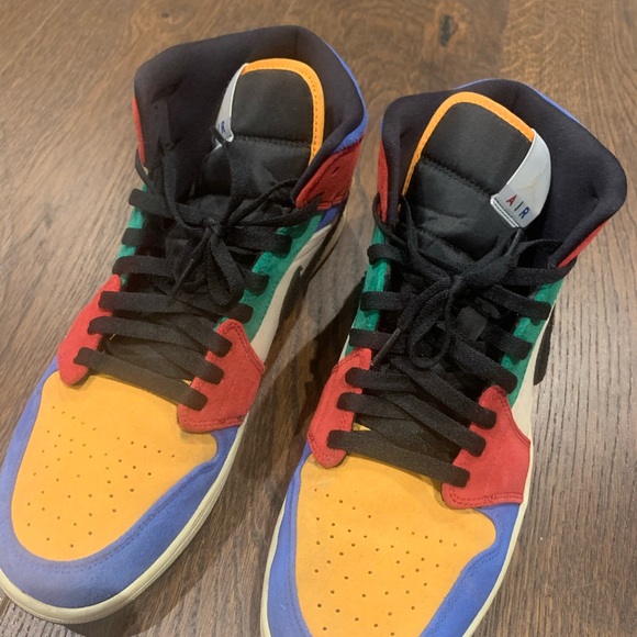 Michael Jordan kith edition jumpman 1s mid colors - Picture 5 of 7